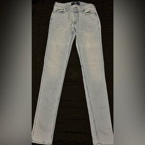 Staked skinny jeans